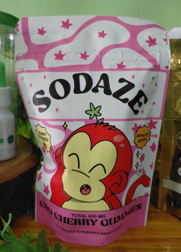 CBD Sodaze Cherry Gummies