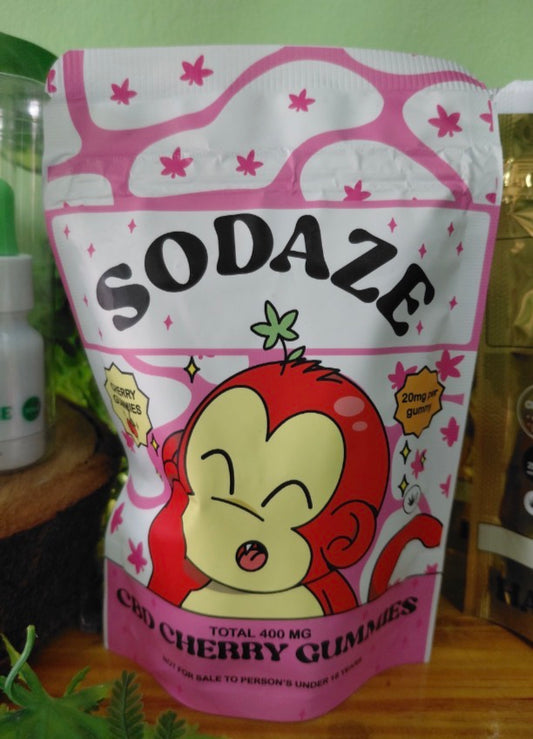 CBD Sodaze Cherry Gummies